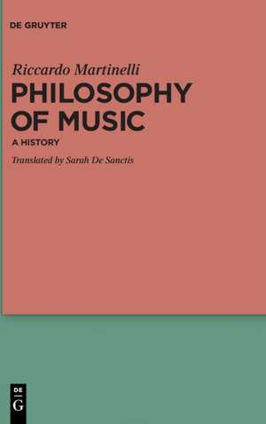 Philosophy of Music de Riccardo Martinelli