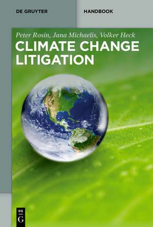 Climate Change Litigation de Peter Rosin