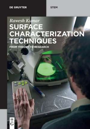 Surface Characterization Techniques de Rawesh Kumar