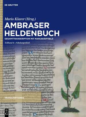 Ambraser Heldenbuch ,Nibelungenlied'