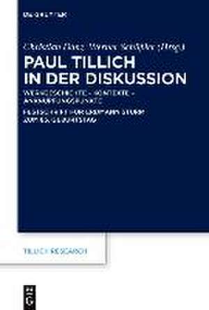 Paul Tillich in der Diskussion de Christian Danz