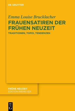 Brucklacher, E: Frauensatiren der Frühen Neuzeit