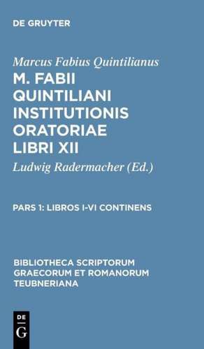 Libros I-VI continens de Ludwig Radermacher