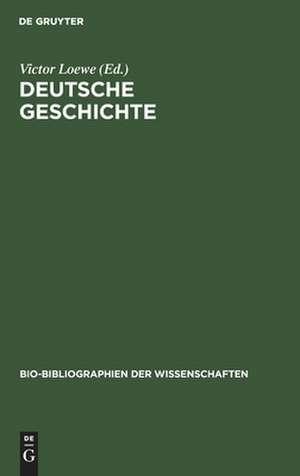 Deutsche Geschichte de Victor Loewe