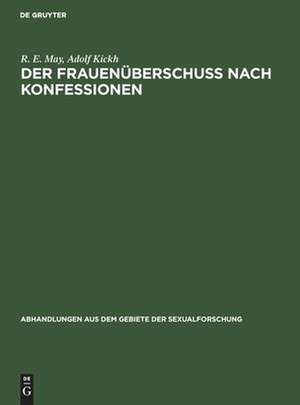 Der Frauenüberschuß nach Konfessionen de R. E. May