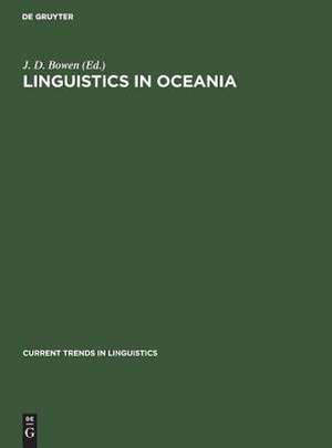 Linguistics in Oceania: 1 de J. D. Bowen