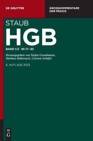 Handelsgesetzbuch §§ 17-83 de Stefan Grundmann