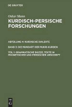 Grammatische Skizze, Texte in phonetischer und persischer Umschrift