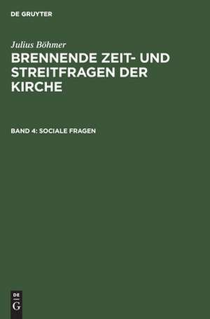 Sociale Fragen de Julius Böhmer