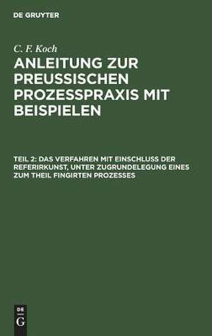 Das Verfahren mit der Revisionskunst: 2 de Christian Friedrich Koch