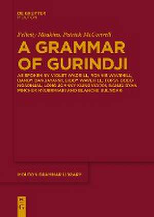 A Grammar of Gurindji de Patrick McConvell