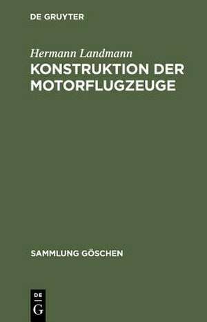 Konstruktion der Motorflugzeuge de Hermann Landmann