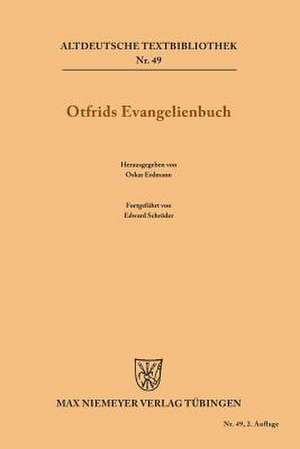 Otfrids Evangelienbuch de Otfrid