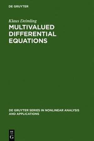 Multivalued Differential Equations de Klaus Deimling
