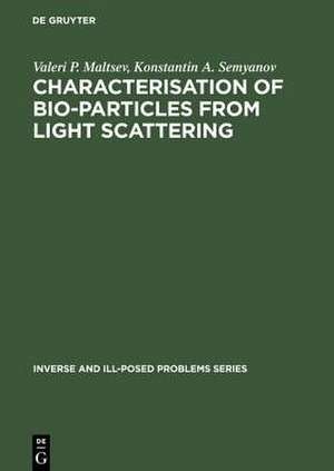 Characterisation of Bio-Particles from Light Scattering de Valeri P. Maltsev