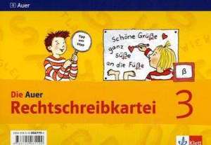 Das Auer Sprachbuch. Neubearbeitung. Rechtschreibkartei 3./4. Schuljahr. Ausgabe für Bayern de Ruth Dolenc-Petz