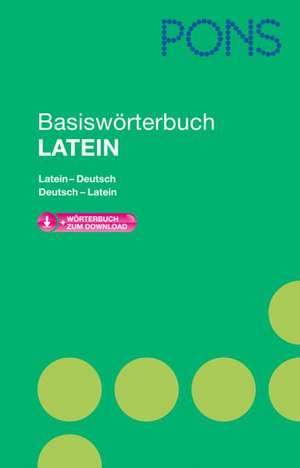 PONS Basiswörterbuch Latein