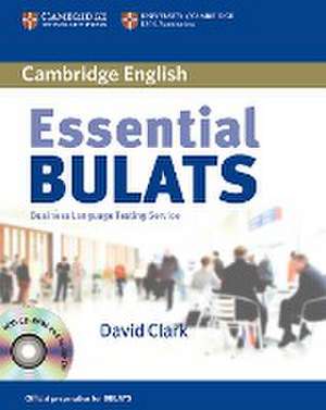 Essential Bulats. Student's Book with Audio-CD and CD-ROM de David Clark