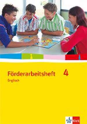 Förderarbeitsheft 4 - Englisch. Schülerausgabe de Regina Krug