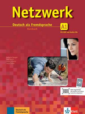 Netzwerk A1 - Kursbuch mit 2 Audio-CDs und DVD de Theo Scherling