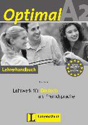 Optimal A2 - Lehrerhandbuch A2 mit Lehrer-CD-ROM