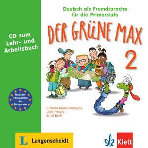 Der grüne Max 2 - Audio-CD zum Lehr- und Arbeitsbuch 2