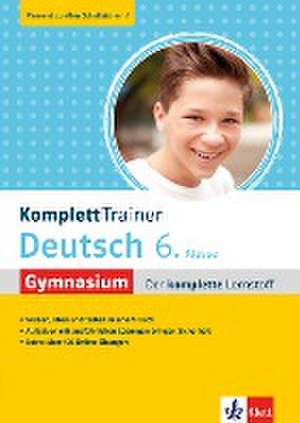 KomplettTrainer Gymnasium Deutsch 6. Klasse