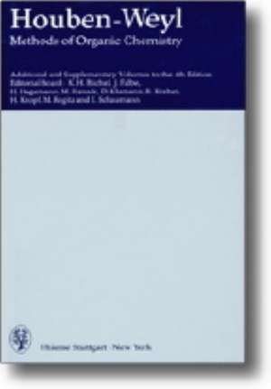 Houben-Weyl Methods of Organic Chemistry: Volume E23d/3: Substance Index, Aliphatic Compounds II: Alkynes, Alkenes, Alkanes de . Houben-Weyl