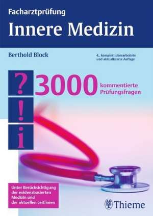 Facharztprüfung Innere Medizin de Berthold Block