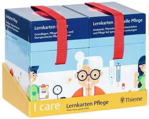 I care Lernkarten Pflege - Set (im Schuber) de Walter Anton