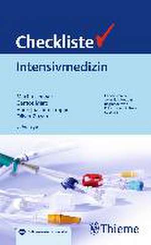 Checkliste Intensivmedizin de Martin Leuwer