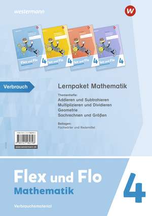 Flex und Flo 4. Lernpaket Mathe (Verbrauch) 2021