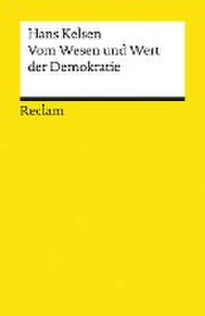 Vom Wesen und Wert der Demokratie de Hans Kelsen