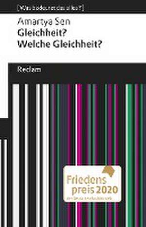 Gleichheit? Welche Gleichheit? de Amartya Sen