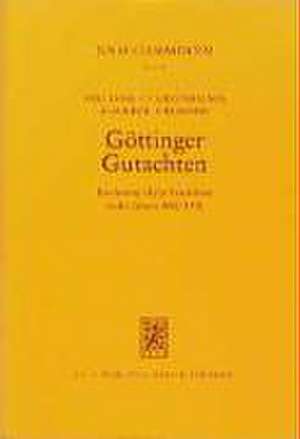 Göttinger Gutachten I de Axel Frhr. von Campenhausen