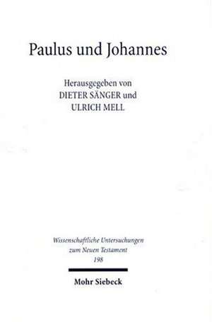 Paulus Und Johannes: Exegetische Studien Zur Paulinischen Und Johanneischen Theologie Und Literatur de Dieter Sänger