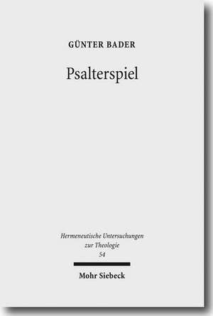 Psalterspiel de Günter Bader