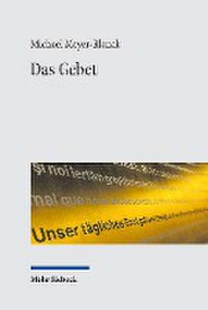 Das Gebet de Michael Meyer-Blanck