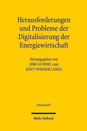 Herausforderungen und Probleme der Digitalisierung der Energiewirtschaft de Jörg Gundel