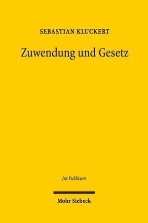 Zuwendung und Gesetz de Sebastian Kluckert