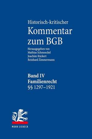 Historisch-kritischer Kommentar zum BGB de Joachim Rückert