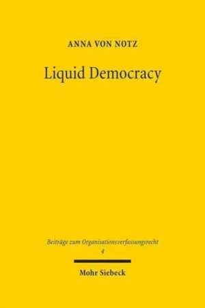 Liquid Democracy de Anna von Notz