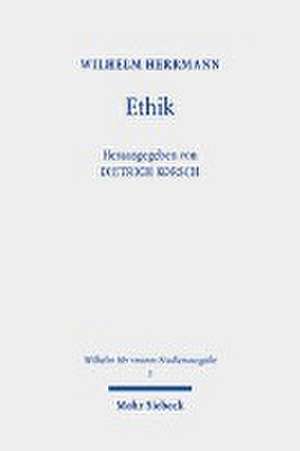 Ethik de Wilhelm Herrmann