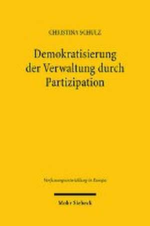 Demokratisierung der Verwaltung durch Partizipation de Christina Schulz