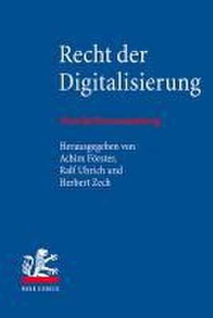 Recht der Digitalisierung de Achim Förster