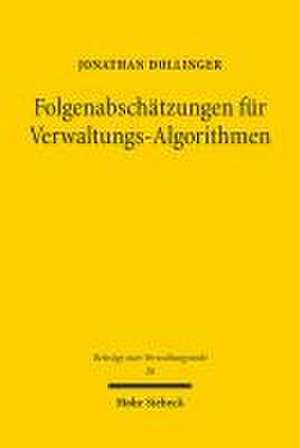 Folgenabschätzungen für Verwaltungs-Algorithmen de Jonathan Dollinger