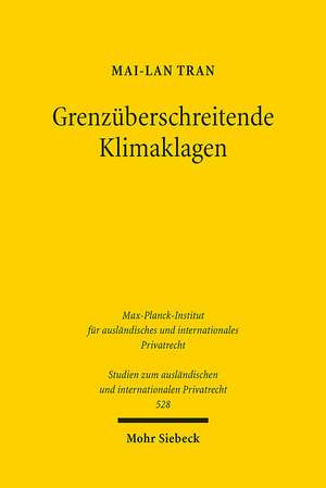 Grenzüberschreitende Klimaklagen de Mai-Lan Tran