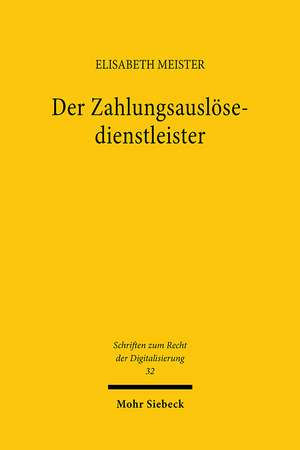 Der Zahlungsauslösedienstleister de Elisabeth Meister