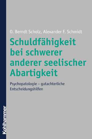 Schuldfähigkeit bei schwerer anderer seelischer Abartigkeit de Alexander F. Schmidt