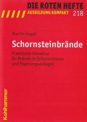 Schornsteinbrande: Praktische Hinweise Fur Brande in Schornsteinen Und Feuerungsanlagen de Martin Vogel